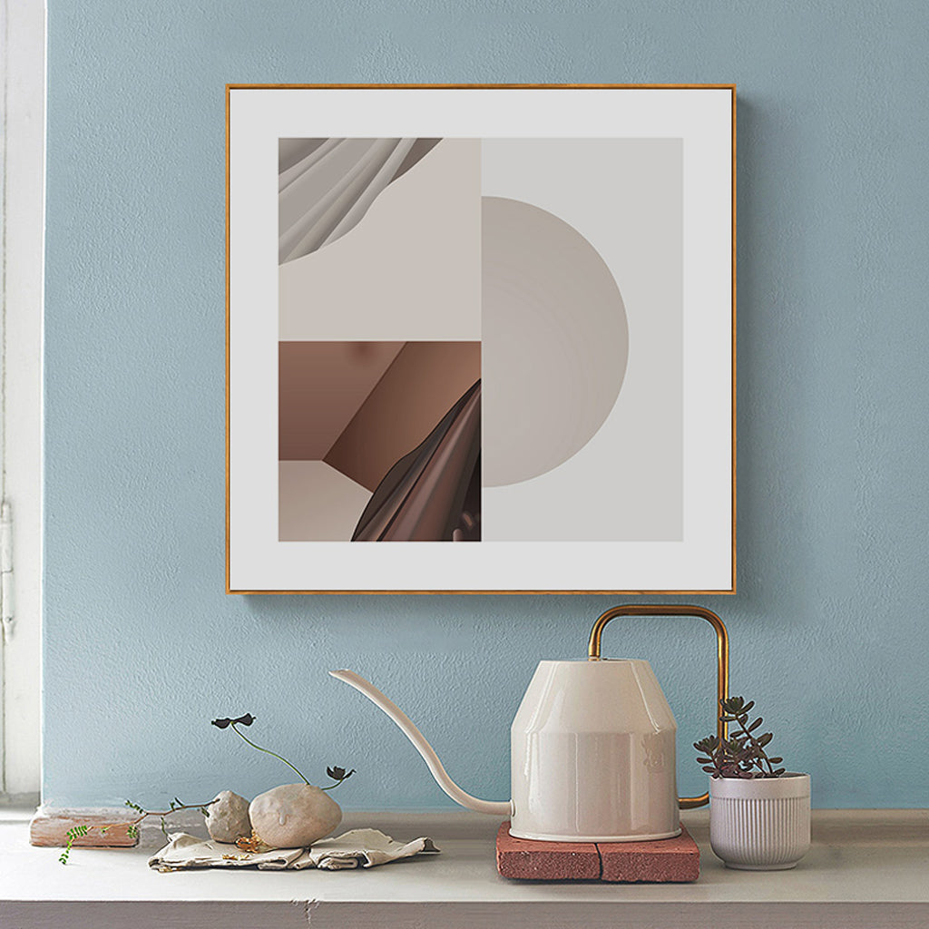 Wall Art Prints - Abstract Shapes (2 sets)- Canvas Prints-Poster Prints