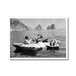 Wall Art - Three Italian Women Eating Spaghetti Pasta - Canvas Prints-Poster Prints