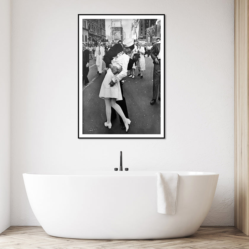 Wall Art - V-J Day in Times Square - Canvas Prints-Poster Prints