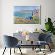 Wall Art - Cliff at Grainval By Monet - Canvas Prints-Poster Prints