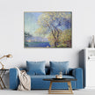 Wall Art - Antibes Seen from the Salis Gardens by Monet- Canvas Prints-Poster Prints