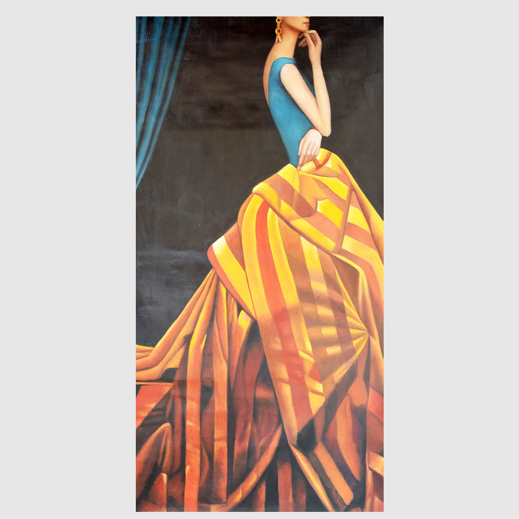 Wall Art - The Ball Party Dress - Canvas Prints-Poster Prints