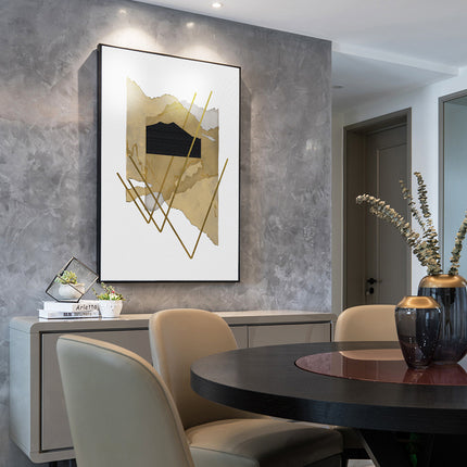 Wall Art - Modern Gold ( 3 sets )- Poster Prints -Canvas Prints