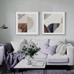 Wall Art Prints - Abstract Shapes (2 sets)- Canvas Prints-Poster Prints