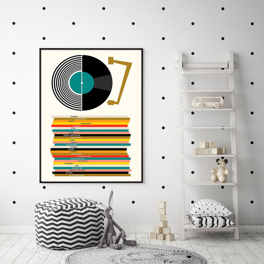 Wall Art - Music - Canvas Prints-Poster Prints