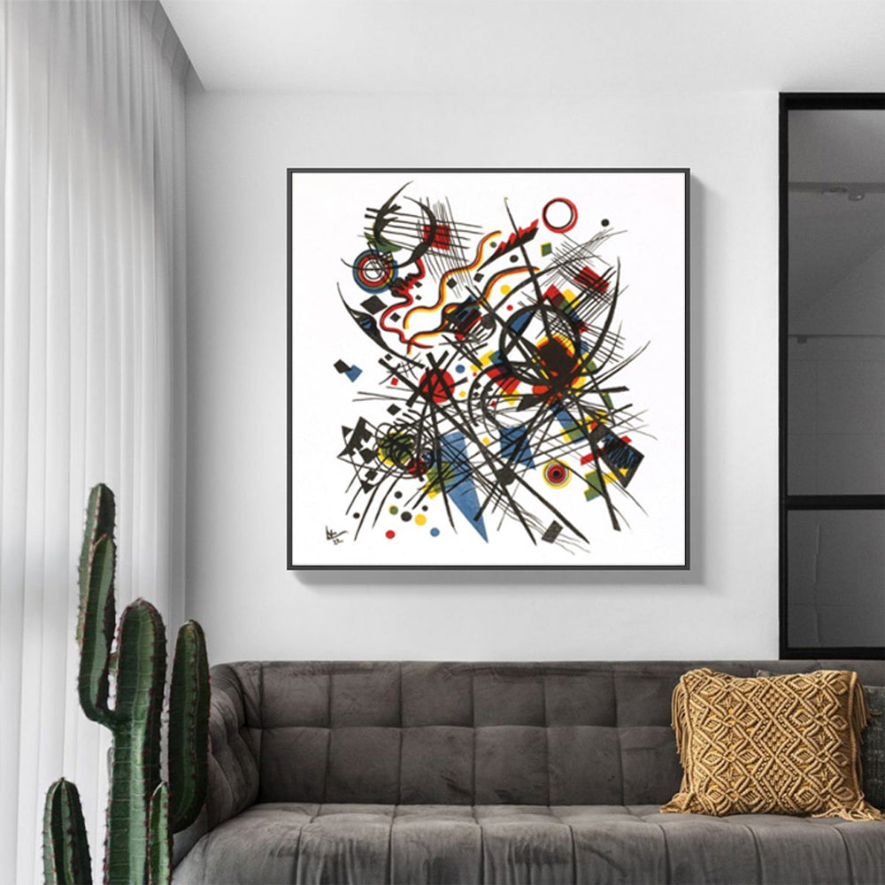 Wall Art - Abstract Art By Wassily Kandinsky - Canvas Prints-Poster Prints
