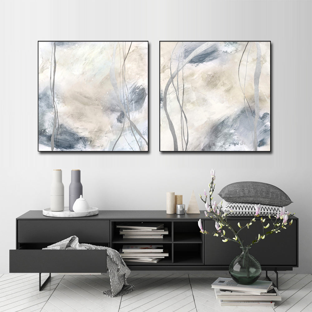 Wall Art - Up in the Clouds (2 sets)- Canvas Prints-Poster Prints