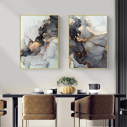 Wall art - Black Splash (2 sets)- Canvas Prints- Poster Prints