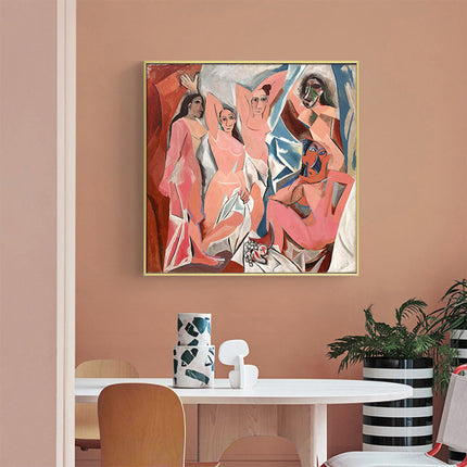 Wall Art - Les Demoiselles d'Avignon By Pablo Picasso - Canvas Prints-Poster Prints