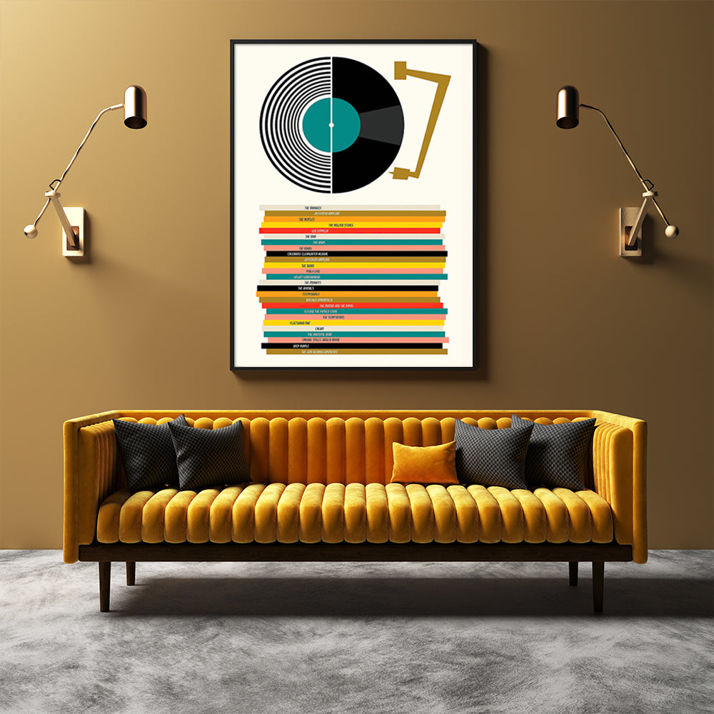 Wall Art - Music - Canvas Prints-Poster Prints