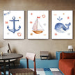 Wall Art - Nursery Whale ( 3 sets )- Poster Prints -Canvas Prints