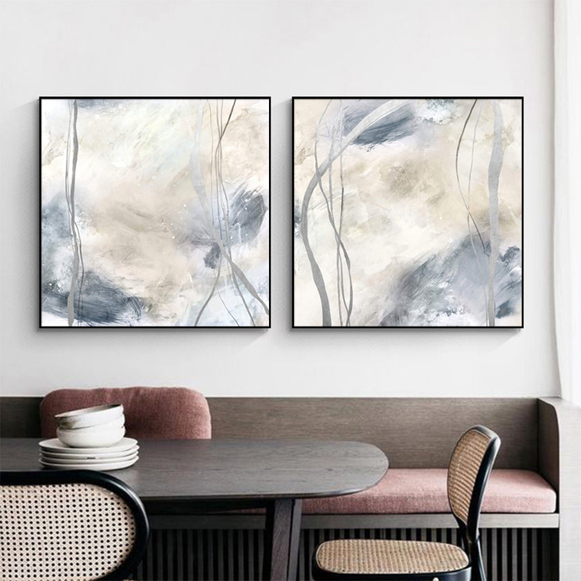 Wall Art - Up in the Clouds (2 sets)- Canvas Prints-Poster Prints