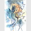 Wall Art -Watercolor Style Abstract Flower 3 sets - Poster Prints -Canvas Prints