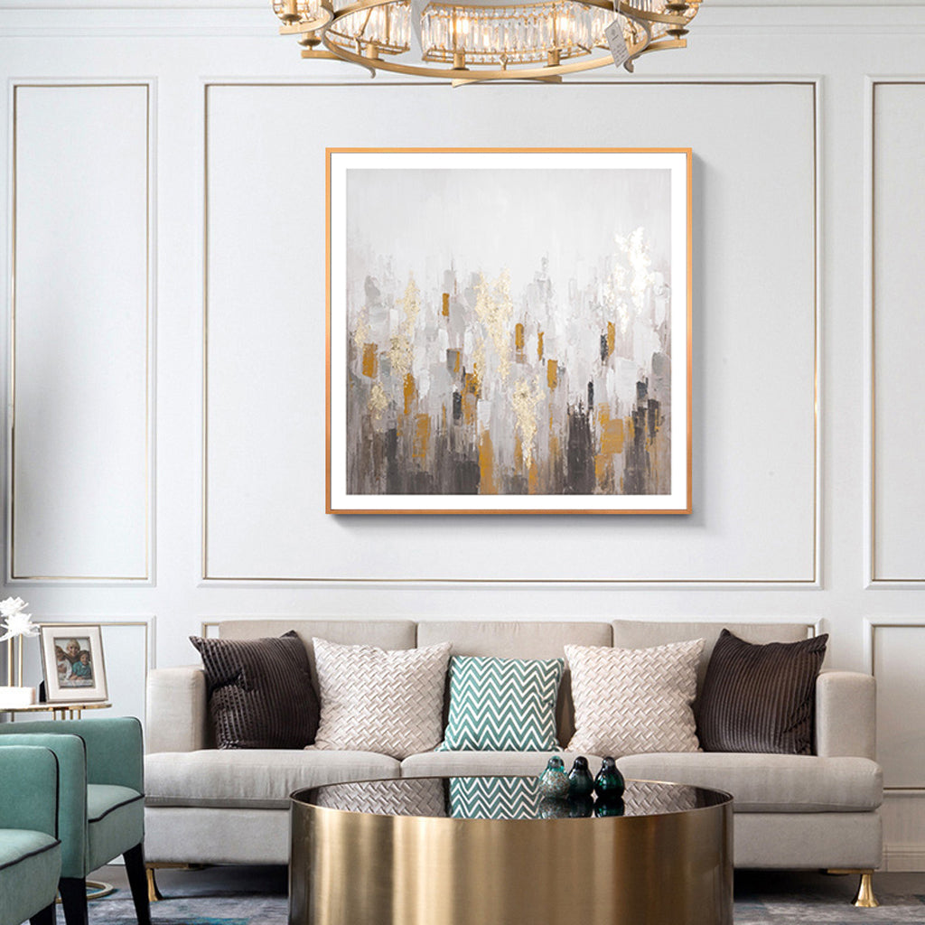 Wall Art - Abstract brown French style - Canvas Prints-Poster Prints