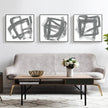 Wall Art - Opening Grey (3 sets) - Canvas Prints-Poster Prints