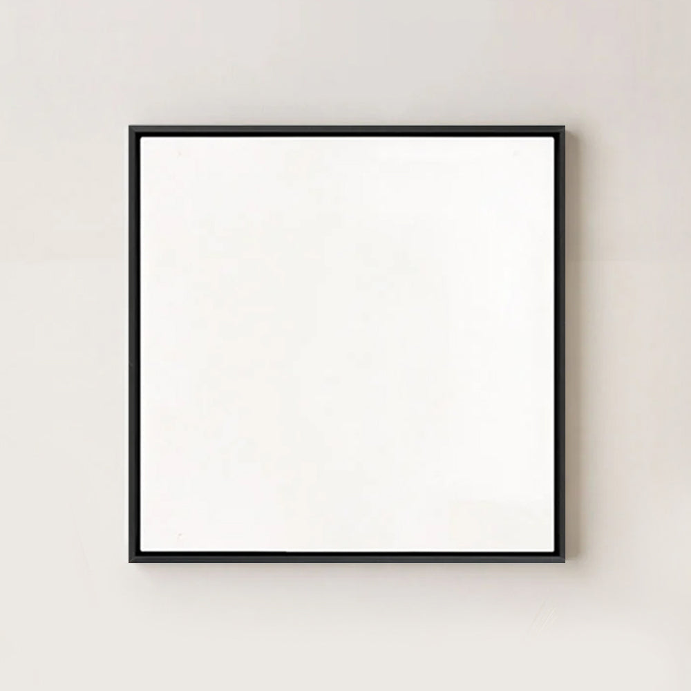 Blank Canvas | Primed Cotton | Black Frame | Square