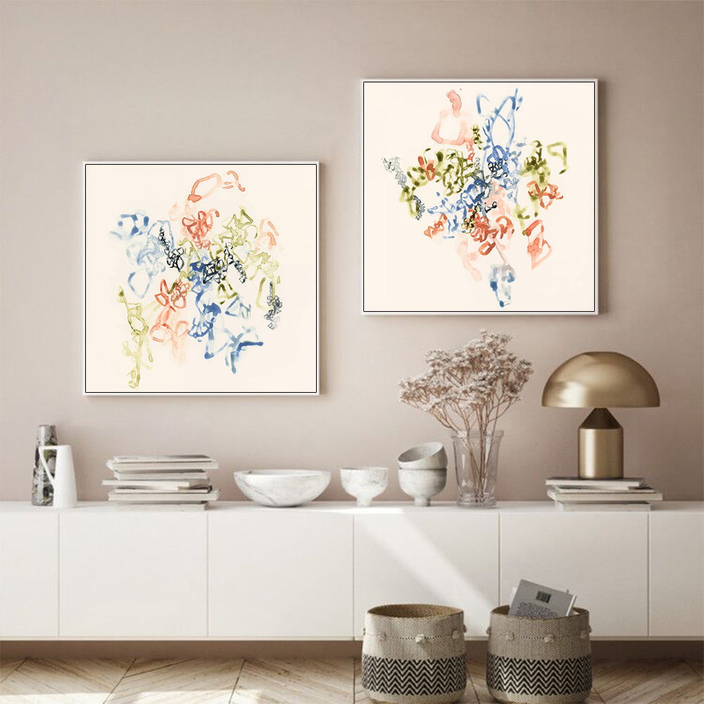 Wall Art - Summer Blooming (2 sets)- Canvas Prints-Poster Prints