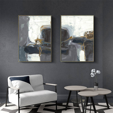 Wall art - Grey Blush 2 sets I- Canvas Prints- Poster Prints