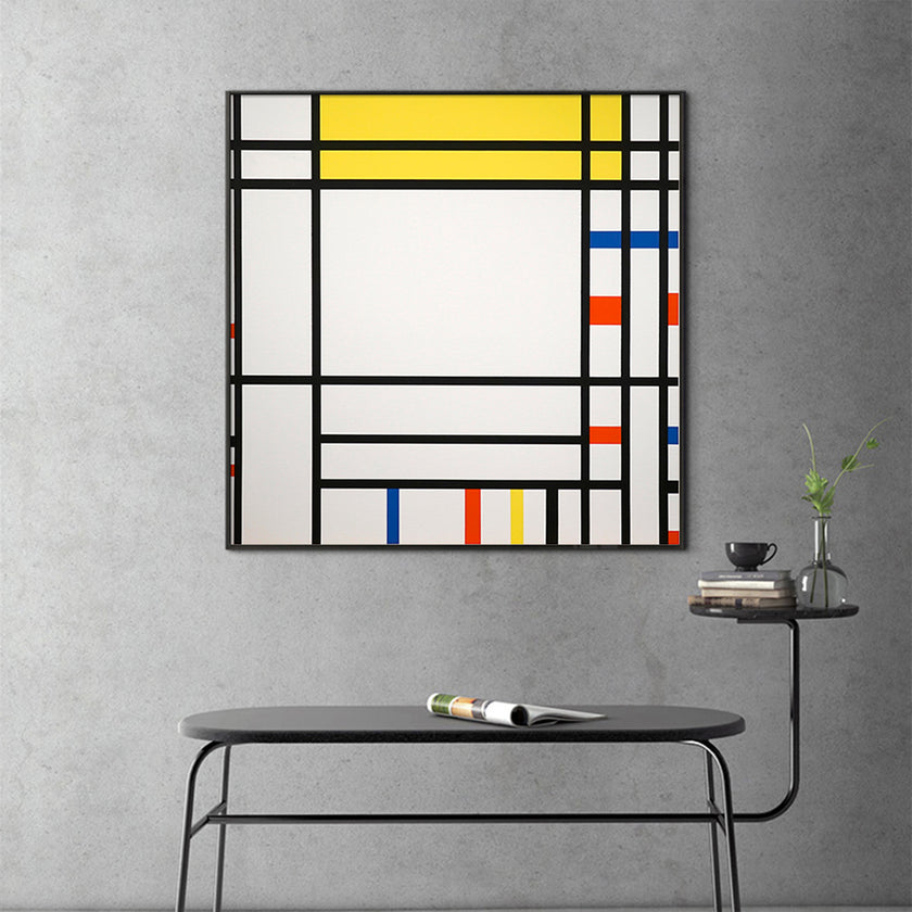 Wall Art - Place de la Concorde By Piet Mondrian  - Canvas Prints-Poster Prints