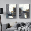 Wall art - Grey Blush 2 sets I- Canvas Prints- Poster Prints