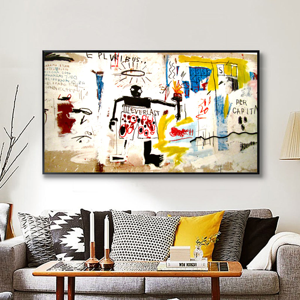 Wall Art - Bucket Graffiti A - Canvas Prints-Poster Prints