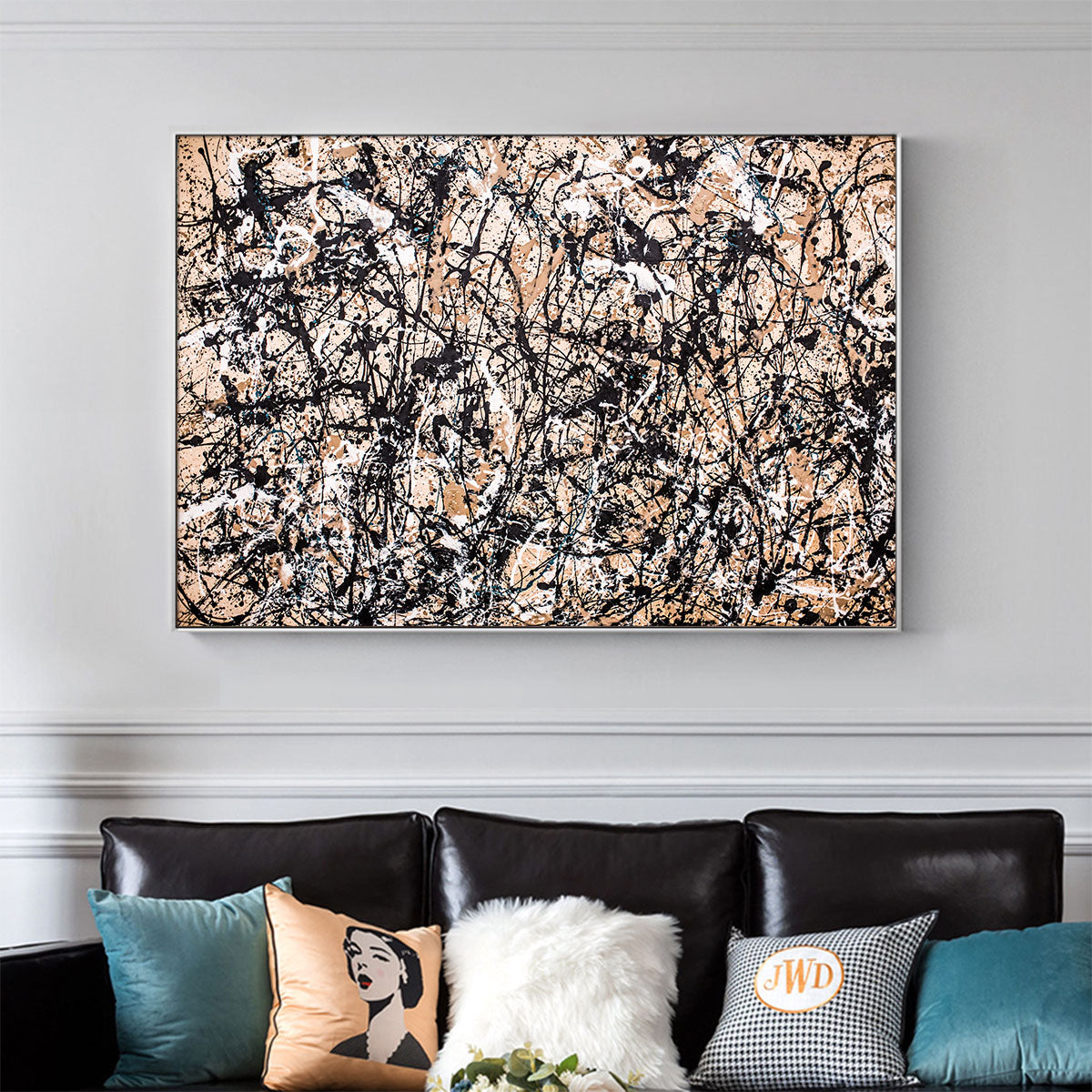 Wall Art - Abstract Line II - Canvas Prints-Poster Prints
