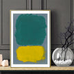 Wall Art - Green Yellow By Mark Rothko - Canvas Prints-Poster Prints