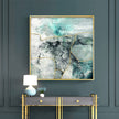 Wall Art - Marbled Green (2 sets)- Canvas Prints-Poster Prints