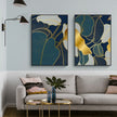 Wall art - Abstract Monstera (2 sets)- Canvas Prints- Poster Prints