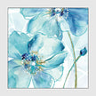 Wall Art Prints -Blue Flowers American style (2 sets)- Canvas Prints-Poster Prints