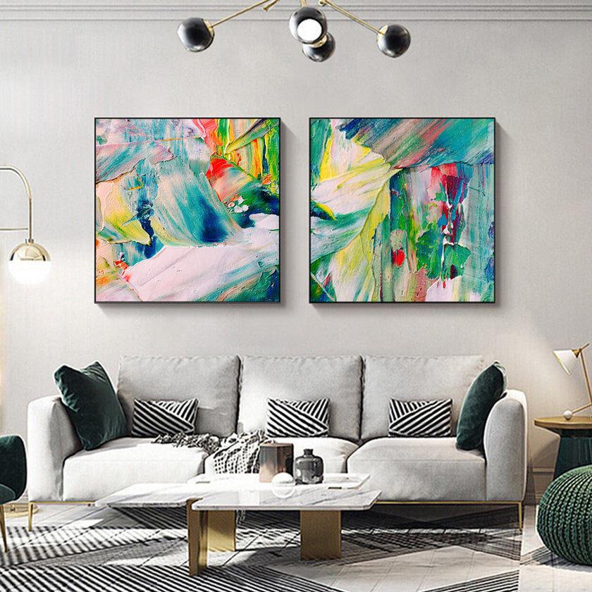 Wall Art - Hints Of Summer (2 sets)- Canvas Prints-Poster Prints