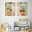 Wall art - Flowers Painting Style 2 sets- Canvas Prints- Poster Prints