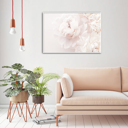 Wall Art - Peony In Bloom- Canvas Prints-Poster Prints
