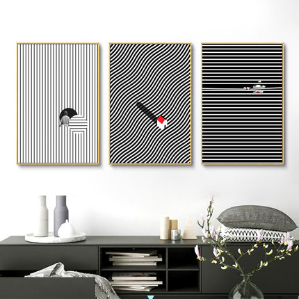 Wall Art prints - Line art fashion girl ( 3 sets )- Poster Prints -Canvas Prints