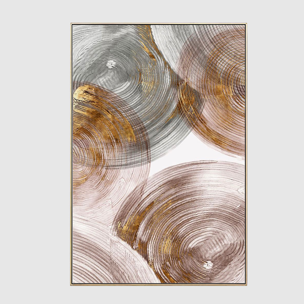 Wall art prints -Spiral Rings AB ( 2 sets) - Canvas Prints - Poster Prints