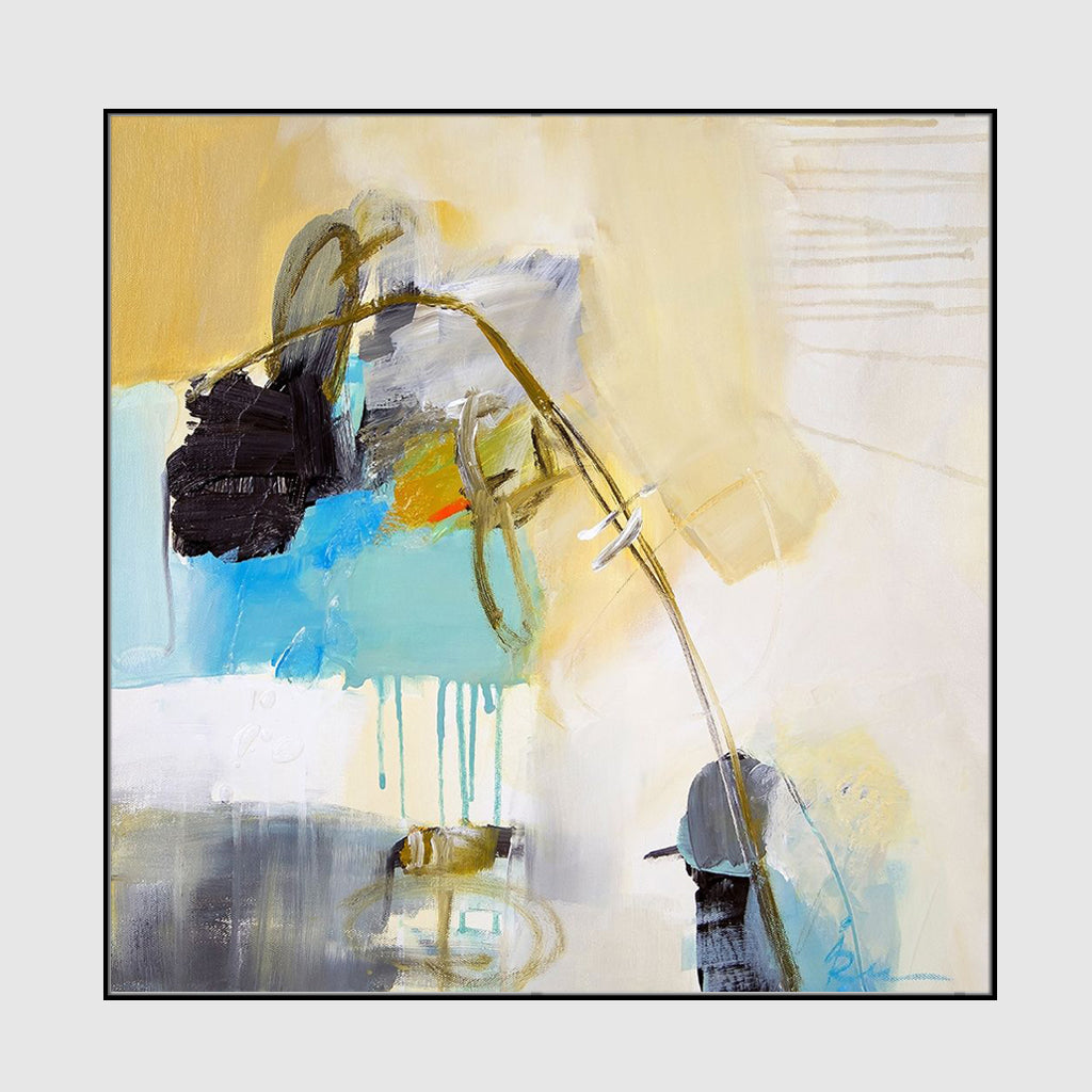 Wall Art Prints -Abstract Acrylic Painting (2 sets)- Canvas Prints-Poster Prints