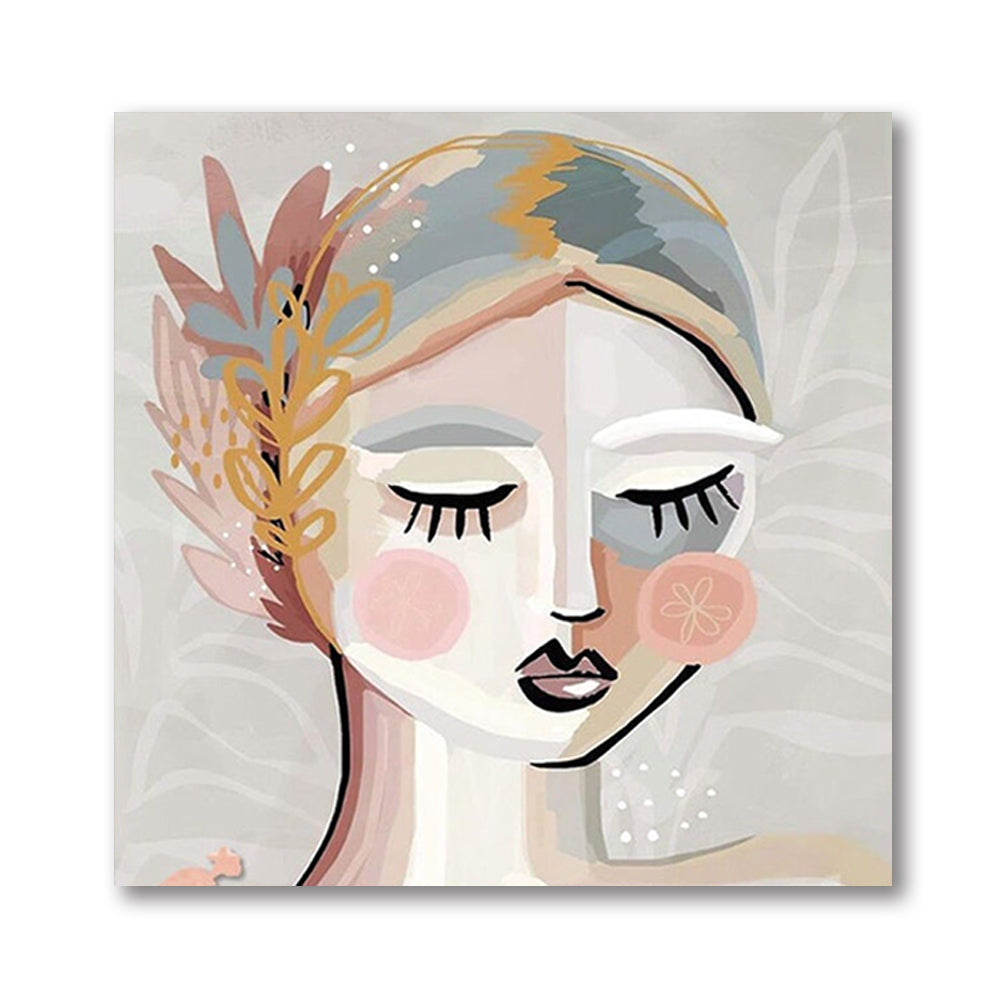 Wall Art - Calm Girl - Canvas Prints-Poster Prints