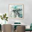 Wall Art - Marbled Green (2 sets)- Canvas Prints-Poster Prints