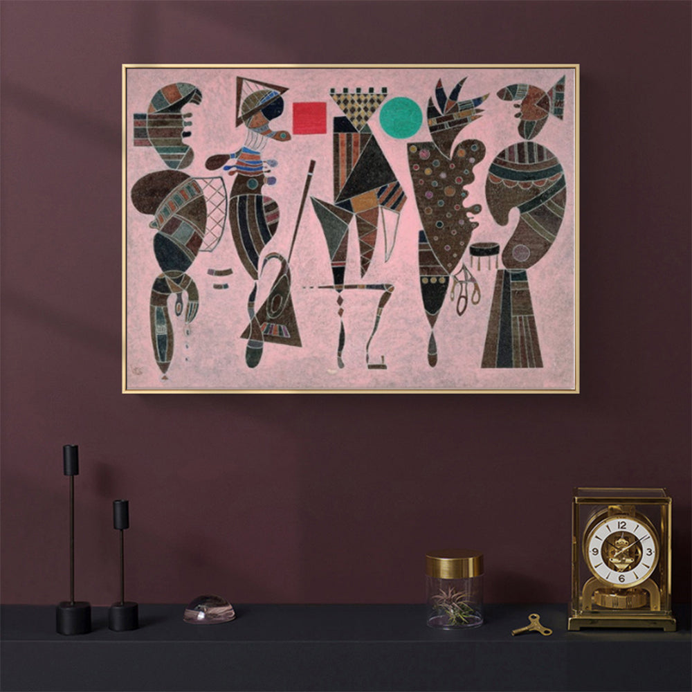 Wall Art - Circle and Square By Wassily Kandinsky - Canvas Prints-Poster Prints