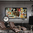 Wall Art - Bucket Graffiti B - Canvas Prints-Poster Prints