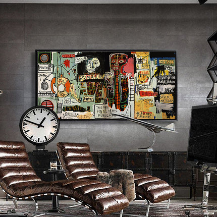 Wall Art - Bucket Graffiti B - Canvas Prints-Poster Prints