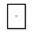 A3 Empty Frame