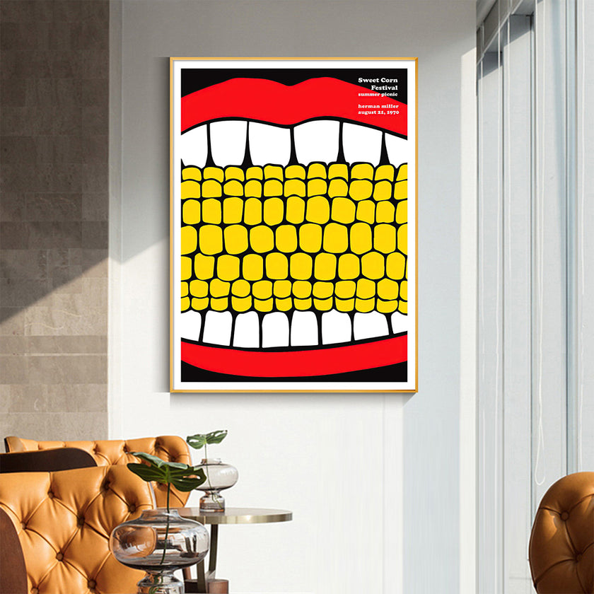 Wall Art - Summer Picnic- Canvas Prints-Poster Prints