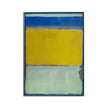 Wall Art - Blue Yellow Green By Mark Rothko - Canvas Prints-Poster Prints
