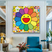 Wall Art - Takashi Murakami Happy Flowers II - Canvas Prints-Poster Prints