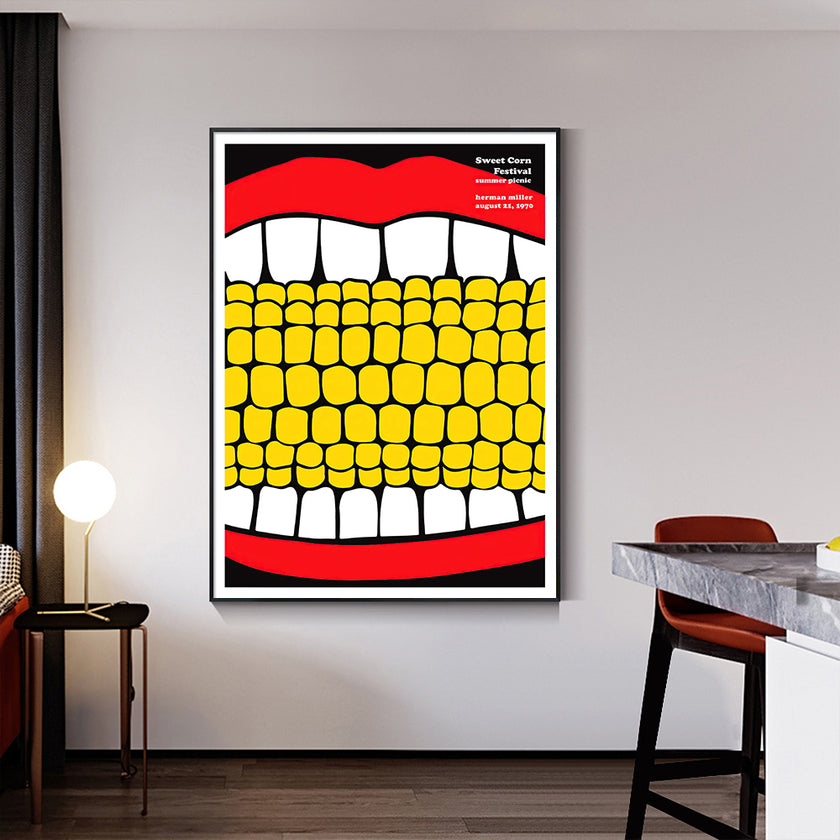 Wall Art - Summer Picnic- Canvas Prints-Poster Prints