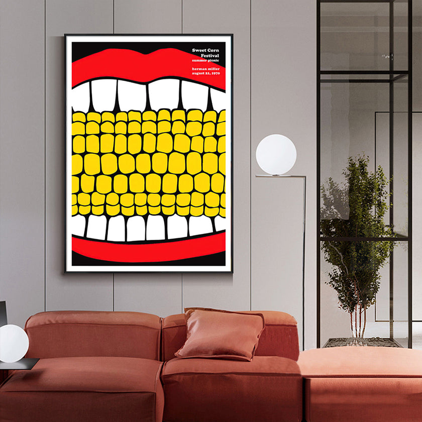 Wall Art - Summer Picnic- Canvas Prints-Poster Prints