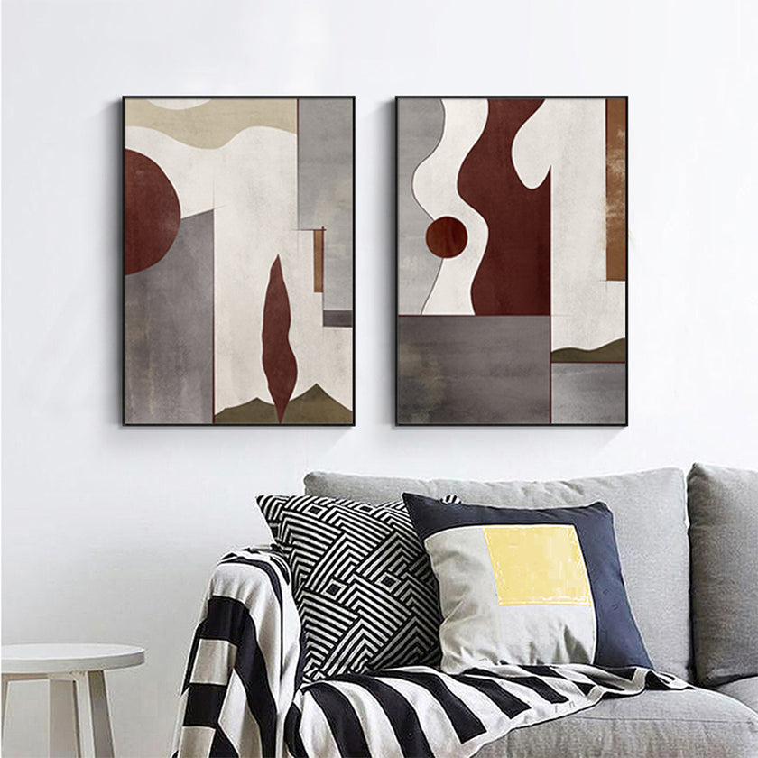 Wall art - Abstract Imaging (2 sets)- Canvas Prints- Poster Prints