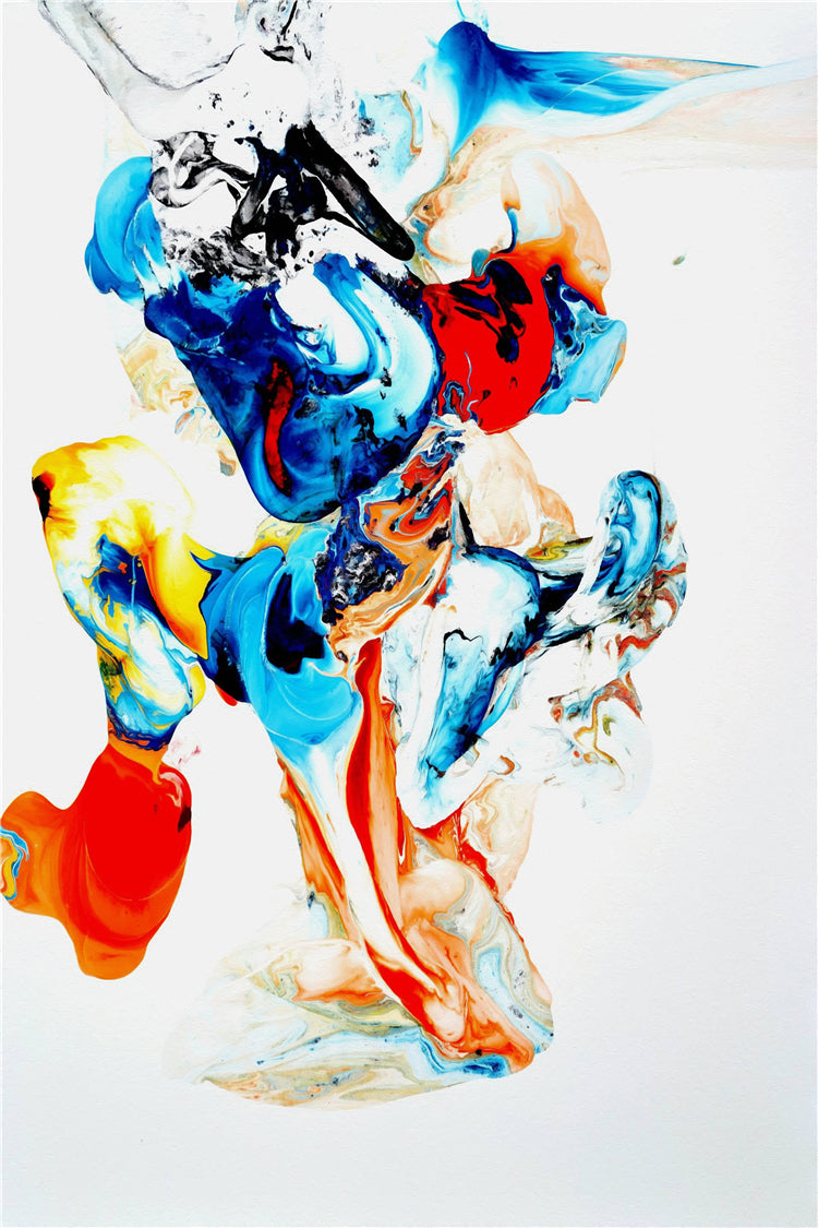 Wall art - Abstract Watercolor Series C- Canvas Prints - Poster Prints