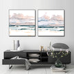Wall Art Prints - Abstract Pink Sky 2 sets - Canvas Prints-Poster Prints